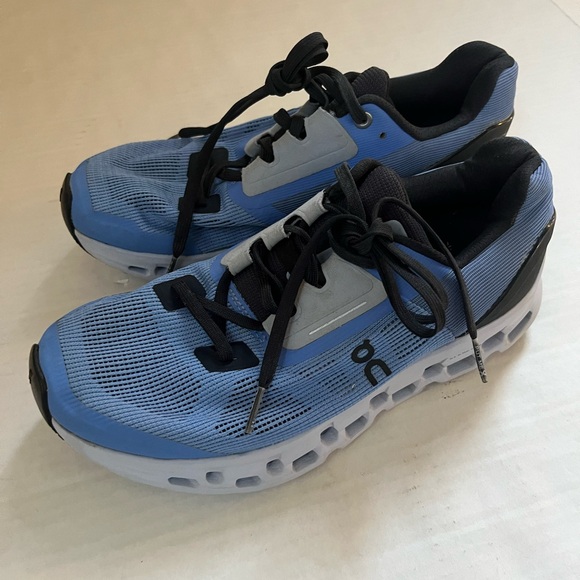 On Cloudstratus blue running shoes sneakers size 7 EU 38 - Picture 1 of 11